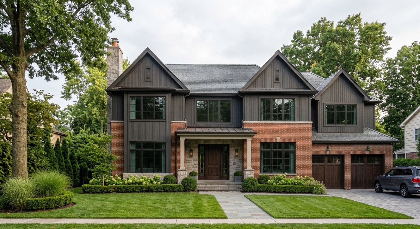 Custom home build in Bergen County NJ by Bergen Remodeling