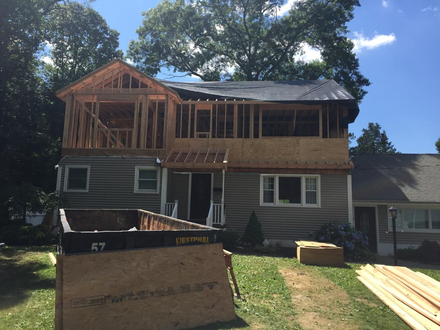 Custom interior home addition Bergen County NJ Bergen Remodeling