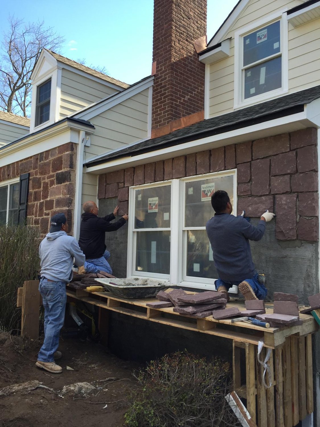 Second story framing addition Bergen County NJ Bergen Remodeling